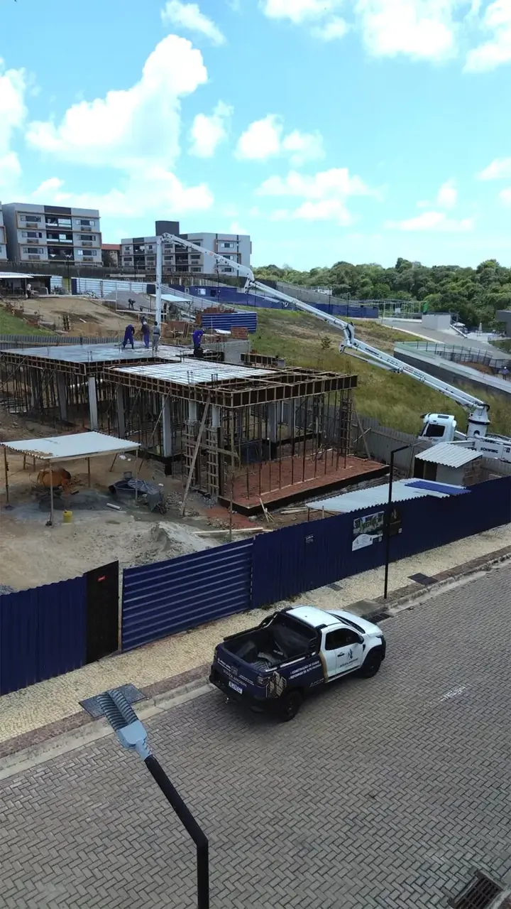 Obra residencial de alto padrão — Souza Amorim Engenharia, João Pessoa