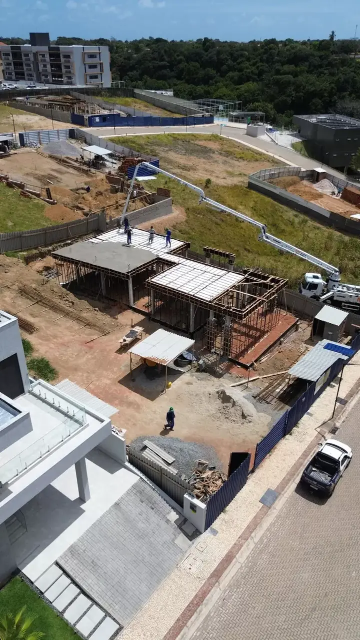 Construção residencial alto padrão — Souza Amorim Engenharia, João Pessoa